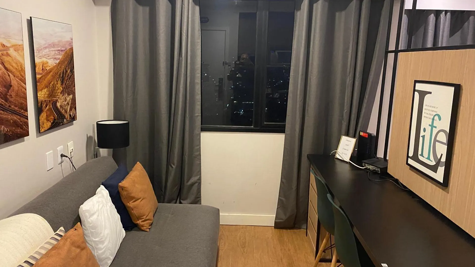 Flat Maravilhoso Em Frente Ao Aeroporto De Congonhas - H1601 Apartment Sao Paulo 0*,